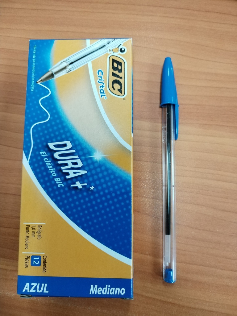 PLUMAS BIC CRISTAL BLUE