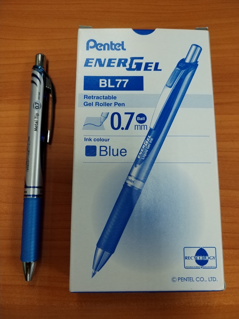 PEN BLUE GEL INK