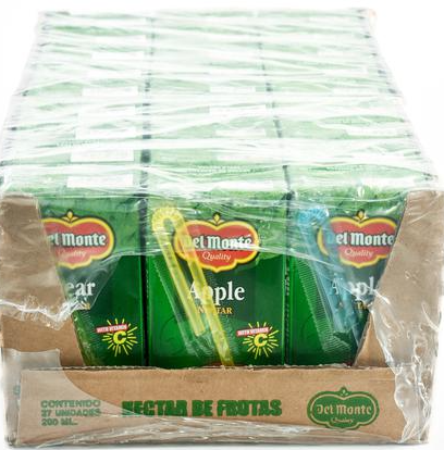 JUGOS DEL MONTE VARIADOS/CAJA DE 27