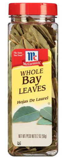 Mccormick Hojas de Laurel Enteras 2 oz / 56 g