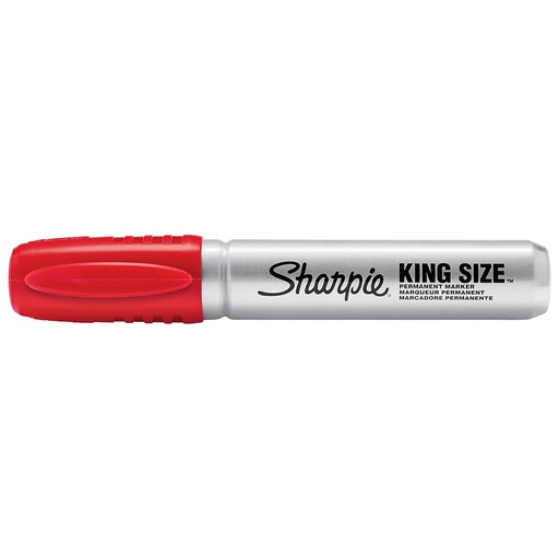 [PS1062] SHARPIE KING SIZE RED (EA)