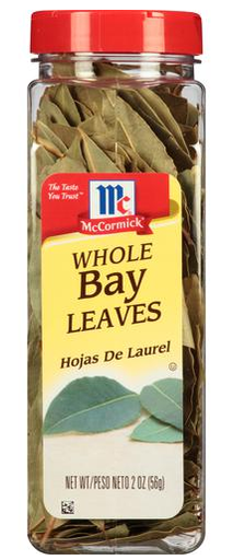 [PSBCW189] Mccormick Hojas de Laurel Enteras 2 oz / 56 g